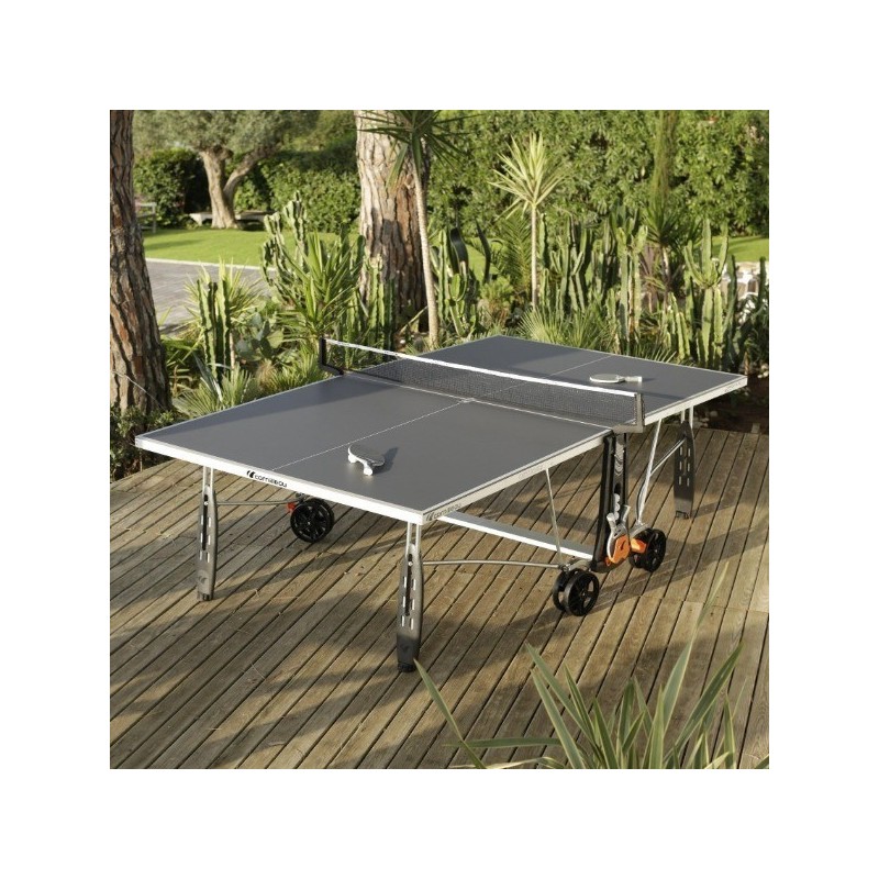 Navaris Housse Table Ping-Pong - Bâche de Protection Étanche 165 x 70 x 185  cm pour Table de Ping-Pong Pliée et Dépliée - Contre Neige Pluie UV :  : Sports et Loisirs
