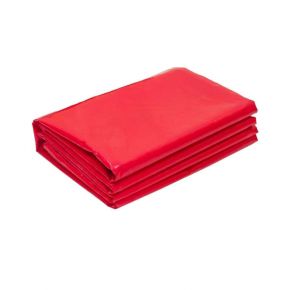 Bâche Toiture 9x6 m Rouge 900 g/m² pour Charpentier et Couvreur