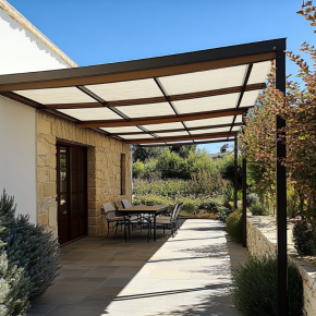 Toile Pergola Sur Mesure - Bâche pergola métal sur mesure